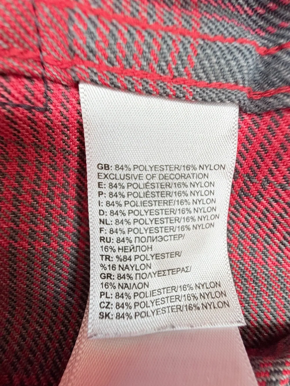 North Face Men’s Small Red Plaid Lightweight Flannel Long Sleeve Shirt